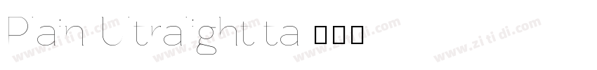 Plain UltralightIta字体转换